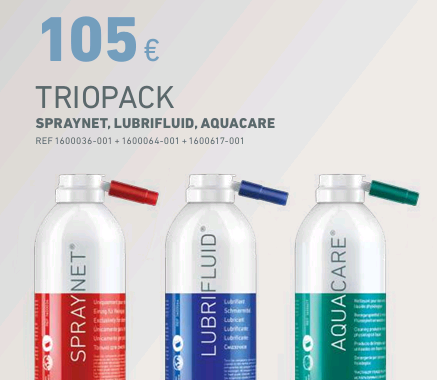 Trio pack Lubricante