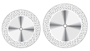 356 / 357 - discos de diamante