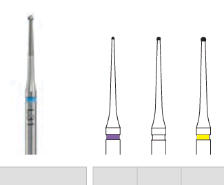 H1SEB.205 / 206 - fresa para dientes multirradiculares