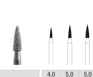 Diamante 860 (llama) 4,0 y 5,0 mm