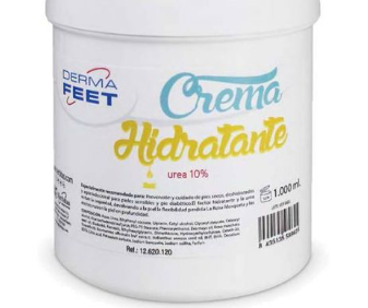 Crema Hidratante Urea 10% Derma Feet 1kg