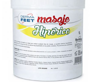 Crema Masaje Hipérico DERMA FEET