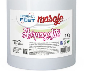 Crema Masaje Harpagofito DERMA FEET